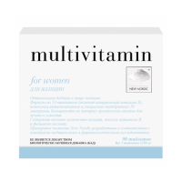 НОРДИК МУЛЬТИВИТАМИНЫ ДЛЯ ЖЕНЩИН 1350МГ №90