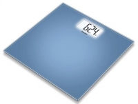 ВЕСЫ НАПОЛЬНЫЕ ЭЛЕКТРОННЫЕ GS208  BLUE (СТЕКЛО)