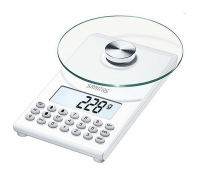 ВЕСЫ КУХОННЫЕ ЭЛЕКТРОННЫЕ SANITAS SDS64 ДИЕТИЧЕСКИЕ (С ПОДСЧЧЕТОМ КАЛОРИЙ)