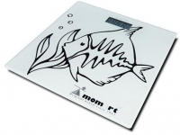 ВЕСЫ НАПОЛЬНЫЕ ЭЛЕКТРОННЫЕ MOMERT (СТЕКЛО) 5854