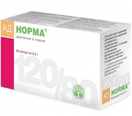 АД-НОРМА 300МГ №60 КАПС