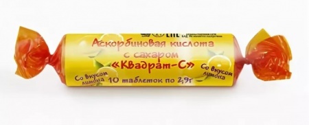 АСКОРБИНКА С-500 №10 ЛИМОН