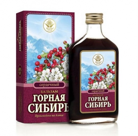 БАЛЬЗАМ СИБИРЬ СЕРДЕЧНЫЙ 250,0